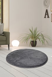 Conceptum Milano - Fume, Alfombra de Acrílico de 90 cm